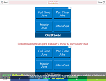 Tablet Screenshot of curriculumvitaeempresarial.com